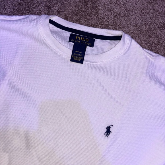 Men’s Polo Ralph Lauren Knit Long Sleeve T Shirt - medium - Picture 3 of 4